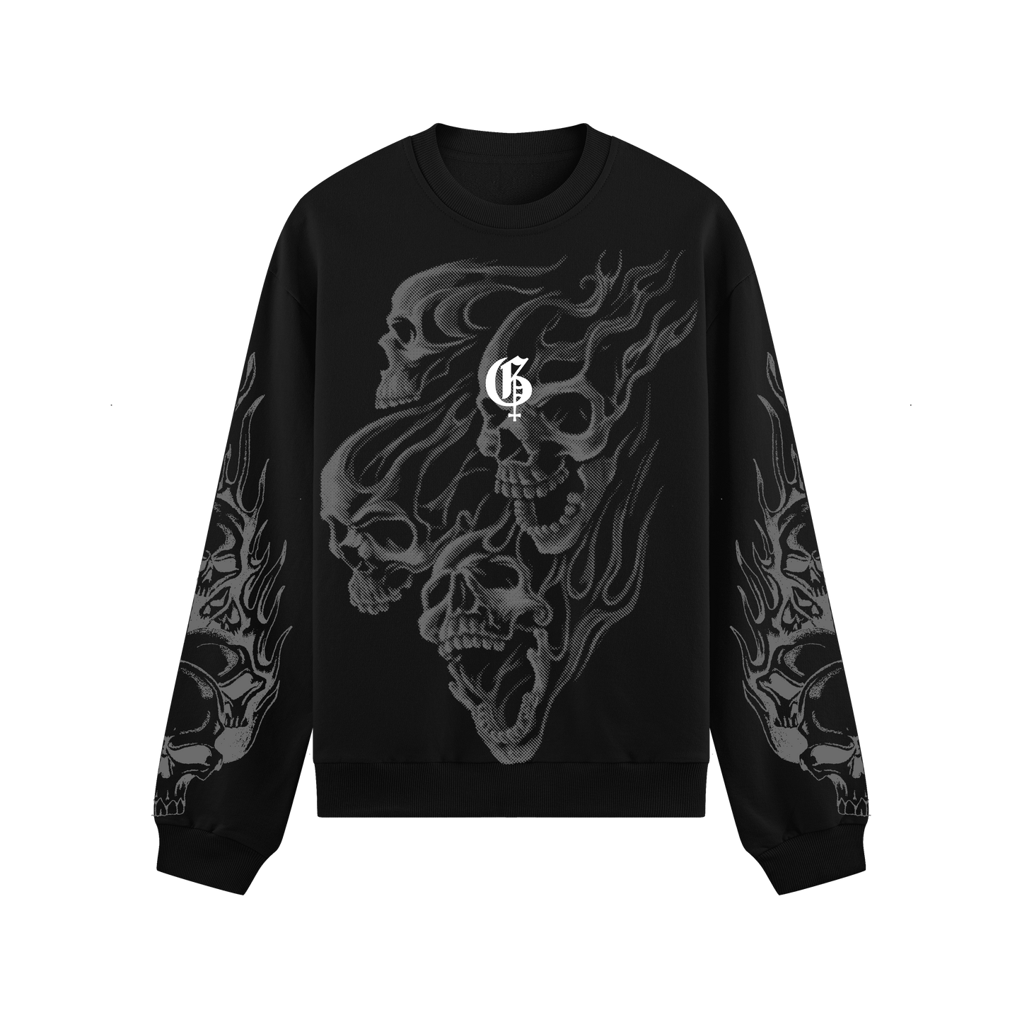 Reaper Boxy Long Sleeves Sweatshirt