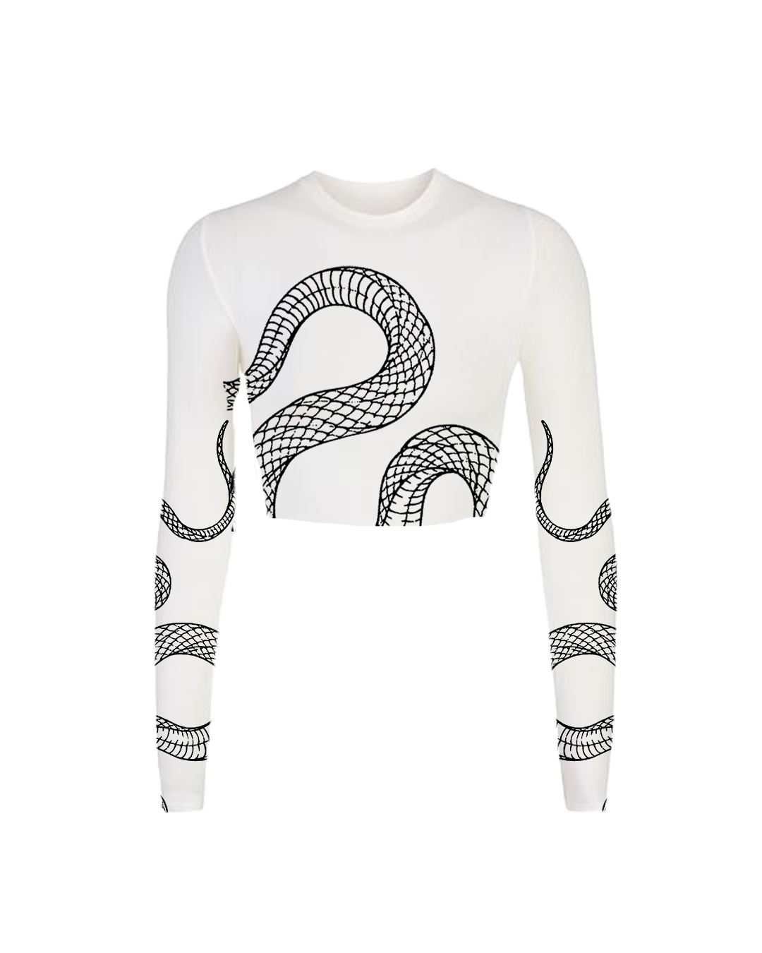 White Phenom Women s Long Sleeve Baby Tee