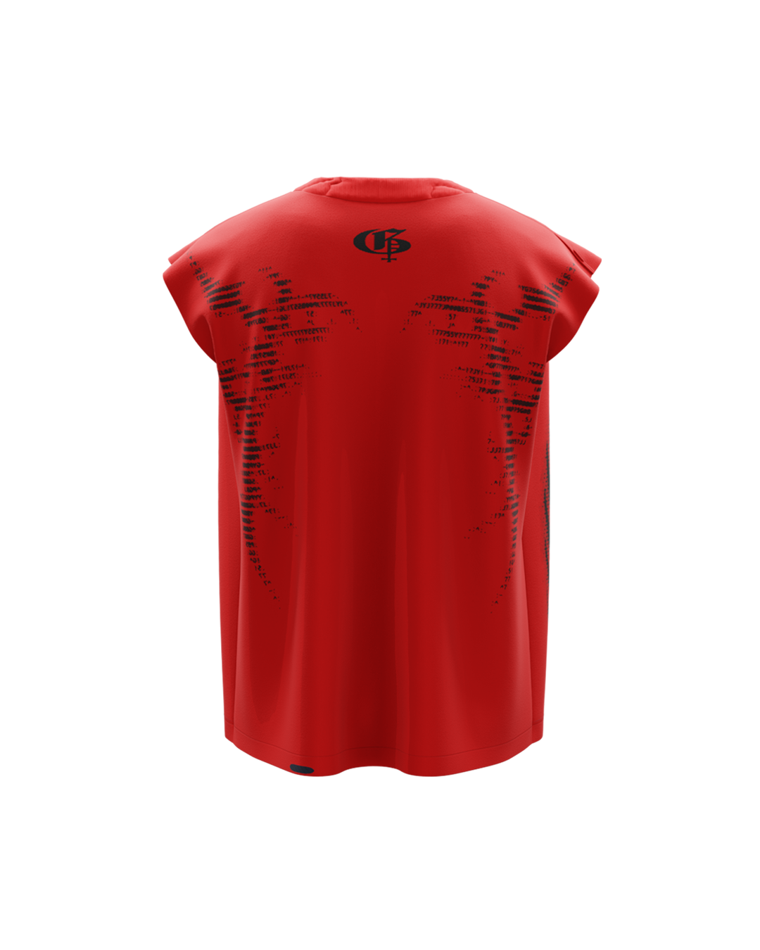Vornox Red Boxy Vest